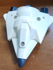 Mini Spacecraft Jet w Micro Astronaut Figure 1.25″ Pilot Toy Space Ship