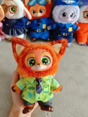 Zootopia Blind Box Nick Judy Mystery Plush Vinyl Figure Cute Gift