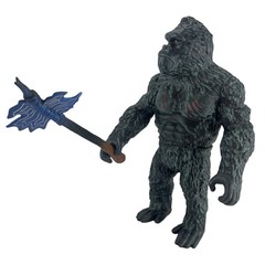 King Kong Monster Gorilla 8.5″ Action Figure w/Battle Axe Moveable Figurine Toys