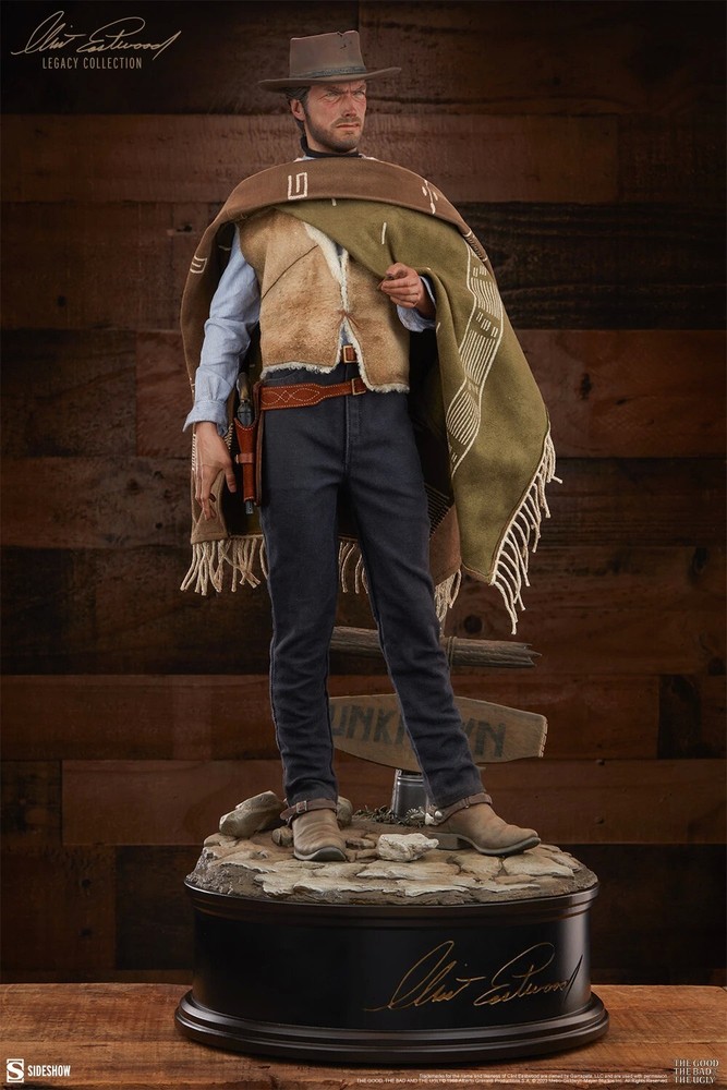 SS Studio Clint Eastwood Red Dead Redemption 1/4 Resin Statue Collection 24”