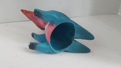 Vintage 1988 Pizza Hut Land Before Time Petrie Dinosaur Vinyl Hand Puppet Figure