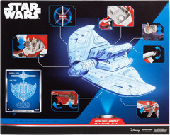 Star Wars Micro Galaxy Squadron Ahsoka Tano’S T-6 Jedi Shuttle – 13-Inch Vehicle