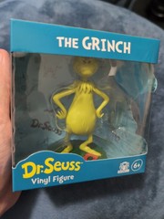 Dr. Seuss The Grinch 4″ Vinyl Figure Culturefly Ages 6+Brand New in Box 🎄🎁 💚