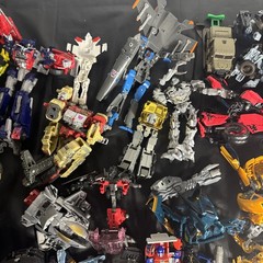 Huge Transformers Loose Figure Lot Missing Parts Giant Lot For Parts Or Repair