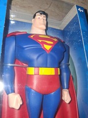 2003 MATTEL JUSTICE LEAGUE 10 INCH BATMAN & SUPERMAN LOT OF 2 Factory Sealed.