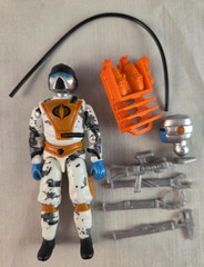 Gi Joe Black Major Cobra Techno Viper Arctic Patrol Custom Limited Edition