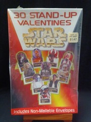 NEW Star Wars 30 Stand-Up Valentines Day Cards Factory Sealed 1997 Vintage