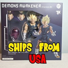 ⭐USA STOCK⭐ Black Hole Toys Majin Vegeta Demons Awakaner Version B NEW NOT SHF