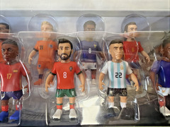 FIFA World Cup 2026 AllStar Figures 22 Players + Gold Shoe Messi Ronaldo MBAPPE