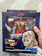 RARE Orange Color Storm Arena STREET FIGHTER ALPHA 3 SAGAT Action 1:12 Scale