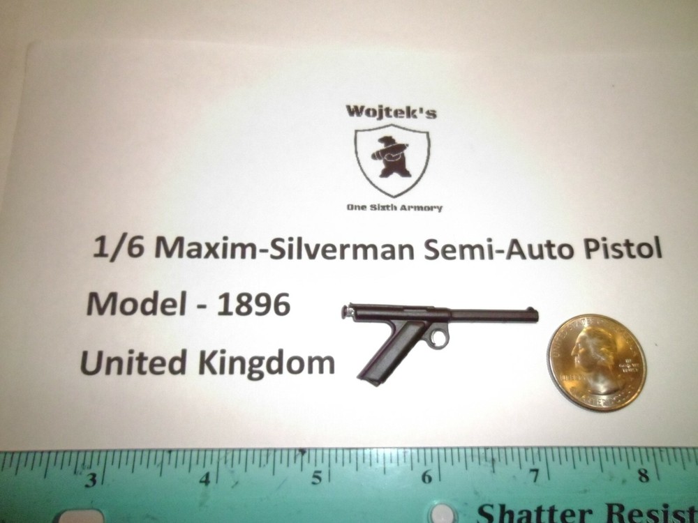 I5 1/6 Homemade Maxim-Silverman Semi-Auto Model 1896 United Kingdom
