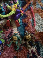 Lot 1988 Teenage Mutant Ninja Turtles TMNT Raphael SOFT HEAD Slash Cheapskate