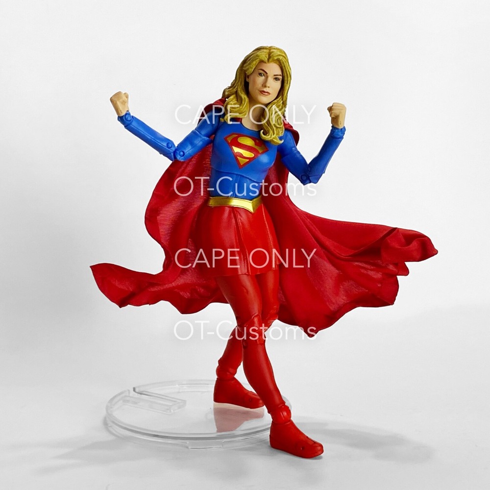CAPE ONLY – Wired Cape Supergirl DC Rebirth Mcfarlane DC Multiverse 7″