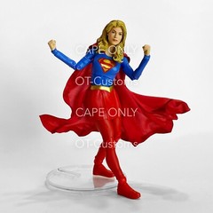 CAPE ONLY – Wired Cape Supergirl DC Rebirth Mcfarlane DC Multiverse 7″
