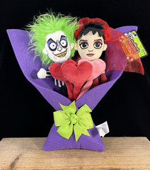 BEETLEJUICE & LYDIA Valentine’s Day 13″ Plush Bouquet 2025 Ruz NEW