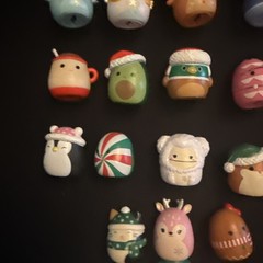 Squishmallows Squish-a-Longs 23 Christmas 2025 Advent Mini Lip Smacker w/ 1 Ring
