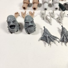 NECA Universal Monsters Phantom Of The Opera + Extras, Creature Black Lagoon +