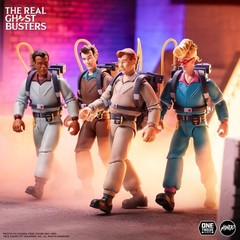 Mondo The Real Ghostbusters Ray Stantz 1/12 Action Figure Set New Sealed MIB