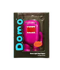 4″ Domo Vinyl Figure: Black Light Purple -NEW IN BOX.