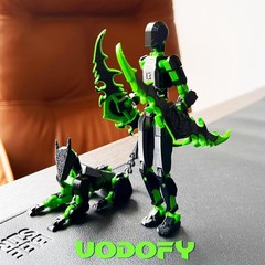 Artfully Designed T13 3D Multi-Jointed Action Figure – No Assembly Required