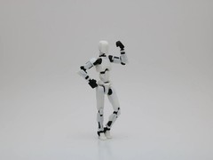 Dummy 13 8-inch Figure – Very Poseable, Custom Colors & Types, Many Accessories