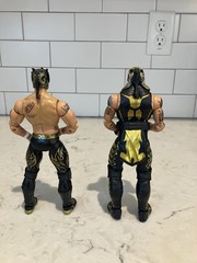 AEW WWE Jazwares Unrivaled Series 49 and 50 Rey Fenix and Penta El Zero M