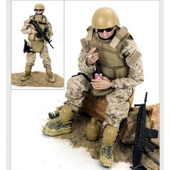 1/6 Scale Army Soldier ANB01 ACU Desert Military Action Figure Collectible Model