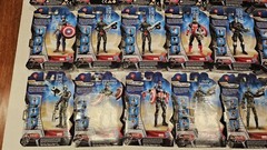 CAPTAIN AMERICA The First Avenger COMPLETE SET LOT Comic, Movie, Concept Figures