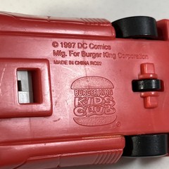 SUPERMAN The Animated Series Lois Lane in Car Pull Back Toy 1997 Burger King DC