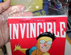 Invincible 20 years Book & Figure Box Set Exclusive Flight Stand Diamond Select