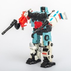 Transformers G1 Protectobots Super Warrior Defensor Toy Action Figure Reissue