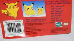 SEALED 1999 Hasbro Pokémon City Adventure Playset #04 Charmander #133 Eevee US14