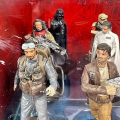 Disney Store Star Wars Rogue One Deluxe Figurine Set of 10 Darth Vader SEE PICS