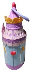Hasbro My Little Pony Portable Castle Playset House Pink Purple Retro 2014 9.5in
