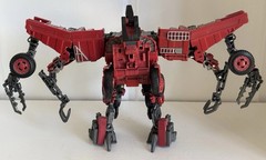 Hasbro Transformers Studio Series 66 ROTF Leader Overload (Devastator) COMPLETE