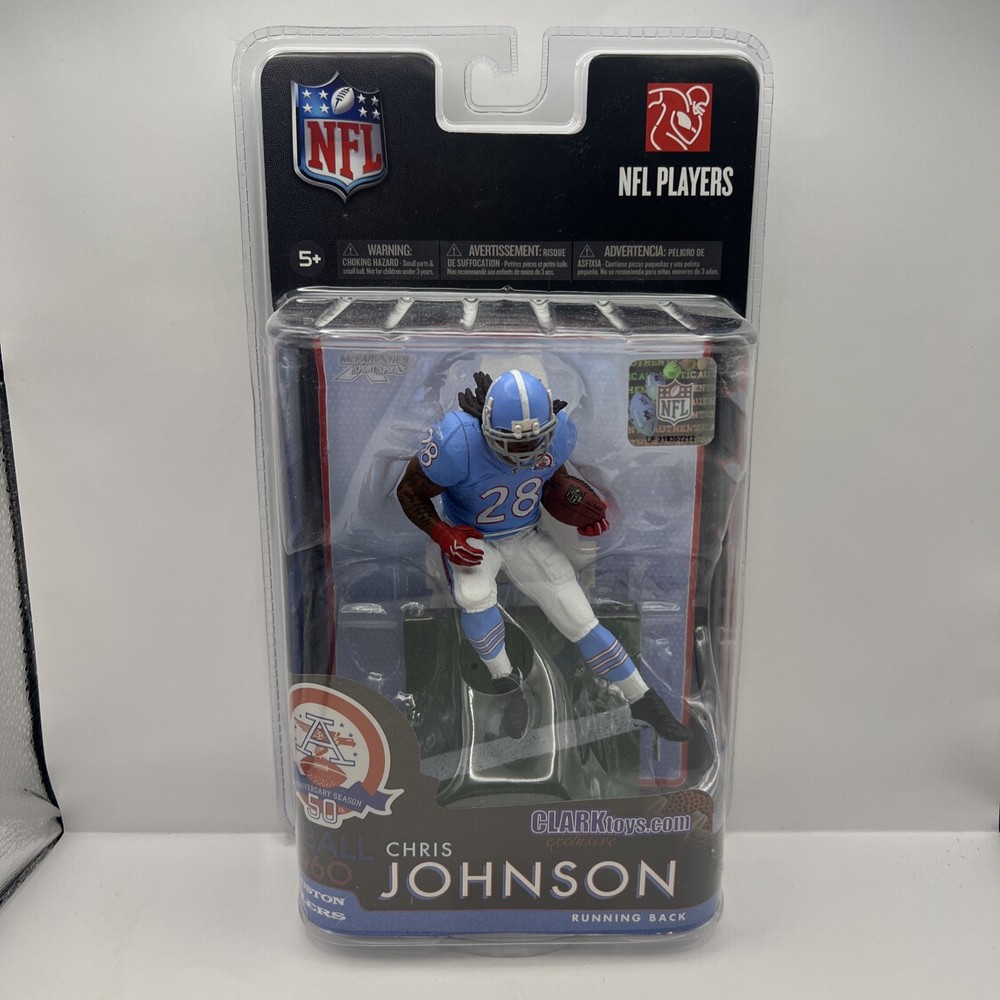 McFarlane Chris Johnson Houston Oilers NFL Series 24 variant Chase Titans Sports