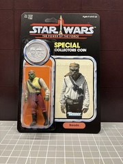 Stan Solo Barada Custom Carded POTF Figure with Reproduction Coin