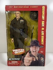Sideshow Gunnery Sgt. R. Lee Ermey 12″ Motivational Figure New in Box Working