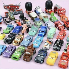 Disney Cars 1:55 Die-cast McQueen Film Smokey Doc Hudson Model Car Toy Boy Gift