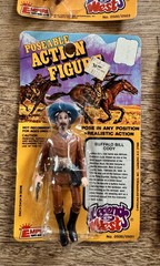 Vtg Empire LEGENDS OF THE WEST Figure LOT Davy Crockett WYATT EARP Wild Bill++