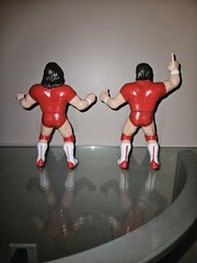 CUSTOM LJN WWF WWE PAUL ROMA JIM POWERS YOUNG STALLIONS WRESTLING FIGURES RESIN