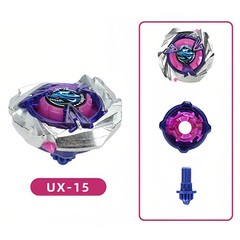 Beyblade X Series UX-15 Shark Scale & UX-03 Wizard Rod Gyro Toy W/Launcher Gifts