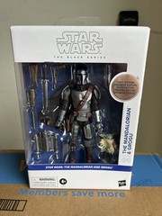 Star Wars Black Series THE MANDALORIAN & GROGU First Edition 01 White Box Figure