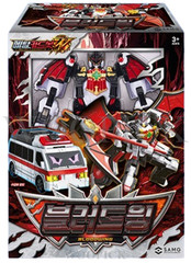 Metal Cardbot W Season3 SAVANNARD+ BLOODWING+ TACHY Set 3-Type Transformer Robot