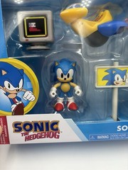 Sonic The Hedgehog Classic Jakks Pacific Sonic vs Fang 2.5″ tall Playset