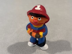 Vintage Mixed Character PVC Figure Lot Sesame Street Disney Duck & More 7 Pc