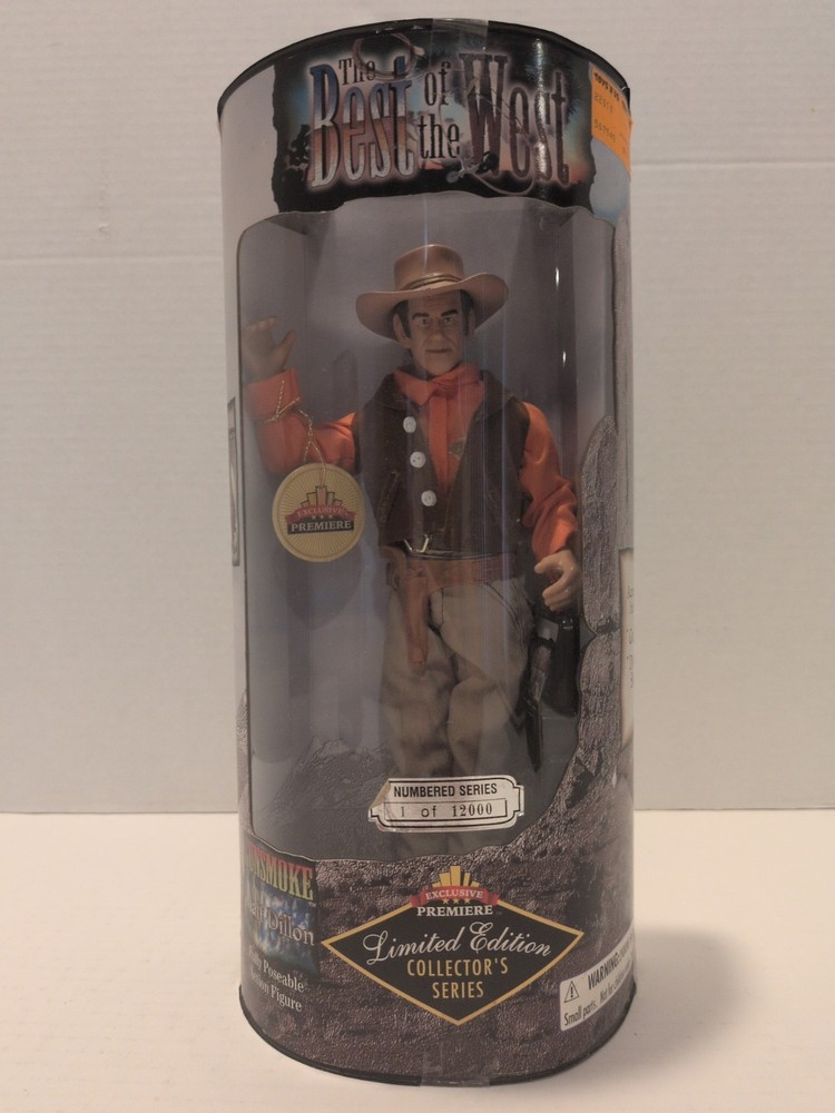 The Best of the West Rawhide Matt Dillon Limited Edition 9″ Figure