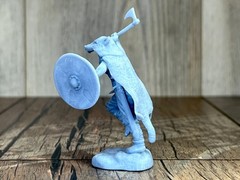 Action Figures. Resin Figure Viking 60mm figurine of a warrior of the north