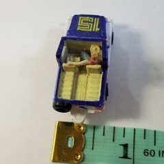 Micro Machines Jeep Fire Truck 15 Rider Driver 80s 90s Vintage