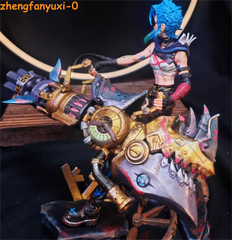 18CM Arcane League of Legends LOL Jinx Statue PVC Figure Model Collectibles Gift